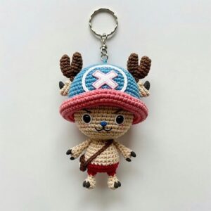 Tony Tony Chopper Crochets Keychain
